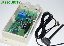 LPSECURITY-2 relés a prueba de agua para 2000 usuarios, llave remota GSM GPRS, abridor de 2 puertas a puerta de garaje automática con función de temporizador 2024 - compra barato