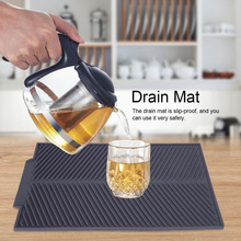 Mantel Individual de silicona para mesa, vajilla Premium para lavavajillas, resistente al calor, almohadilla para taza, accesorios de cocina 2024 - compra barato