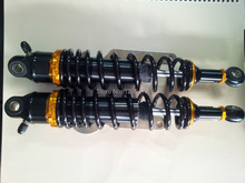 13.5" 340mm Pair  Air Shock Suspension Absorber for   yamaha  suzuki gs500 honda cb400 Quad atv black gold 2024 - buy cheap