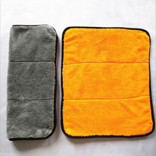 1pc Car Care Polishing Wash Towels Plush Microfiber Washing Drying Towel Strong Thick Plush Polyester Fiber Car Cleaning Cloth 2024 - buy cheap