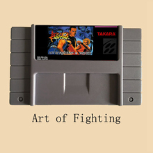Art of Fighting 16 bit Big Gray Game Card For NTSC Game Console 2024 - buy cheap