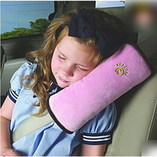 Cojín de seguridad para bebé, Protector de cinturón de hombro, arnés, almohadilla enrollable para dormir, almohada para niño pequeño, 2020 2024 - compra barato