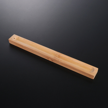 1PC Handmade Natural Wooden Bamboo Board Incense Censer Stick Holder Ash Catcher  Elegant Home Office Decoration 2024 - buy cheap
