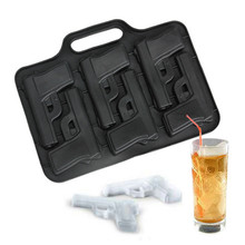 Pistol Ice Mold Silicone Mold Cooking Tools Cookie Cutter Ice Molds Cream fondant Mould Ice Cream Tools Ice Cube Tray mold 06003 2024 - buy cheap