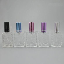 Botella de vidrio de 12ml para pulverizar Perfume para mujer, frasco vacío, pequeño, cosmético, pulverizador, rellenable, F838 2024 - compra barato