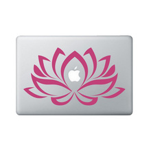 Lotus Flower Tablet Laptop vinyl decors wall Decals Tablet Laptop wall sticker waterproof Removable PVC decor decal G82 2024 - buy cheap