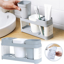 New Bathroom Toothbrush Cup Toothpaste Toothbrush Holder Suits Bath Set Creative Wash Cup Brush Cup Family Bathroom Tools JJ25 2024 - buy cheap