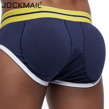JOCKMAIL Brand men underwear butt Bulge Enhancing Padded penis enlargement Push Up Cup shaper Sexy slip briefs men gay underwear 2024 - buy cheap