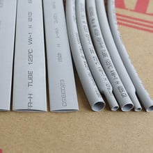 5M/Lot Gray - 2MM 4MM 6MM 8MM 10MM 12MM Assortment Ratio 2:1 Polyolefin Heat Shrink Tube Tubing Sleeving Cable Sleeves DIY 2024 - buy cheap