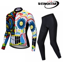 Cycling Jersey For Men Mtb Bicycle Clothing Ciclismo long sleeves road riding shirt road bike cycling clothing 3d gel pad set 2024 - buy cheap