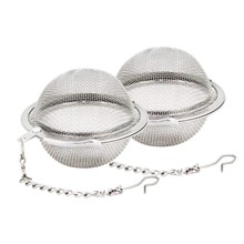 2Pcs/Lot Stainless Steel 2 Inch Mesh Tea Ball Infuser Tea Strainer Filter with Hook Tea Mesh Ball Filter Tea Infuser 2024 - buy cheap