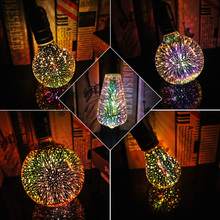 Led Light Bulb 3D Decoration Bulb 85-265V ST64 G95 G80 G125 A60 Bottle Heart E27 Holiday Lights Novelty Christmas Lamp 2024 - buy cheap