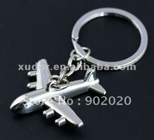 10pcs/lot AIRPLANE keychain,metal key chain,promotional gifts wholesale #5444 2024 - buy cheap