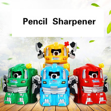 Deli Robot Pencil Sharpener Children Mechanical Pencil Sharpener Student Stationery Pencil Sharpener School and Office Supplies 2024 - buy cheap