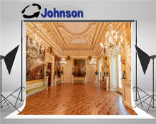 Cenário de foto de palácio de salão de baile de polônia, de alta qualidade, para computador impresso, fundo de casamento 2024 - compre barato