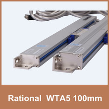 Frete grátis wta5 5um 100mm fino escala linear ttl 5v 0.005mm codificador óptico para fresadora torno cnc 2024 - compre barato