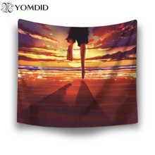 Wall Hanging Tapestries Wall Tapestry Cozy Natural Scenery Polyester Printed Bedroom Decor Boho Art Printing Tapestry Tapiz 2024 - buy cheap