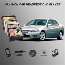 Монитор на подголовник автомобиля BigBigRoad/2*10,1 "цифровой экран, поддержка USB SD DVD плеер, игры, дистанционное управление для TOYOTA Altezza 2024 - купить недорого