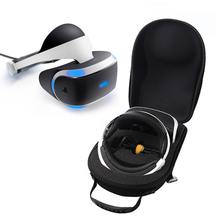 Estojo de eva para realidade virtual, mais novo estojo rígido de transporte para viagem para sony playstation 4 ps4 vr (psvr) 2024 - compre barato