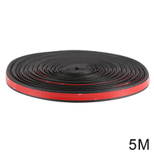 5m Self Adhesive Automotive Rubber Seal Strip for Car Window Door Engine Cover Car Door Seal Edge Trim Noise Insulation 2024 - buy cheap