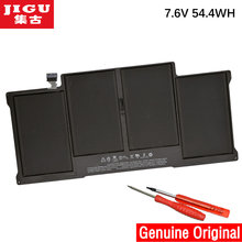JIGU A1496 Оригинальный аккумулятор для ноутбука APPLE MacBook Air 13 "A1466 2013/2014 MD760LL/A MD761CH/A 7,6 V 7150mAh 2024 - купить недорого