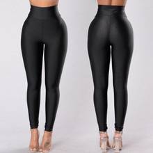 Fashion Women's Ladies Casual High Elastic Waist Pencil Pants Skinny Stretch Trousers 2024 - buy cheap