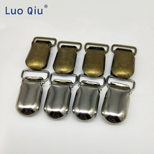 Suspender Pica Holders Baby Round Metal Pacifier Clip Clips Antique Bronze Garment Accessories 50pcs/lot 15mm 0.6 Inch 2024 - buy cheap