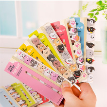 Animals Style Notepad Memo Pad  Scrapbook Stickers Sticky Notes School Office Supplies Memo Pad Page Flags For Kids Material 2024 - buy cheap