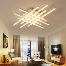Moderna lâmpada do teto led luz de controle remoto de alumínio teto para o quarto/sala estar, interior da lâmpada luz teto 2024 - compre barato