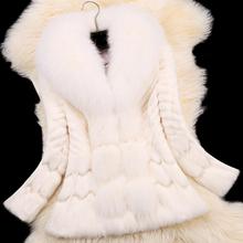 Autumn Winter coat warm New Silver Fox Fur coat outerwear womens fashion fur coat plus size S-XXXL 100% natural fur 2024 - buy cheap