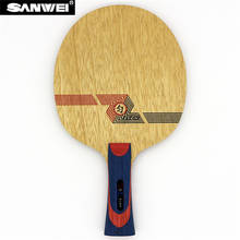 Sanwei WHITE EVEN (BY-1091) Table Tennis Blade (10+9 Soft Carbon, for 40+) Racket Ping Pong Bat 2024 - buy cheap