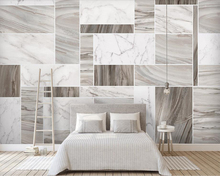 Papel de pared modern marbled abstract geometric 3d wallpaper mural,living room sofa TV wall bedroom wall paper home decor cafe 2024 - buy cheap