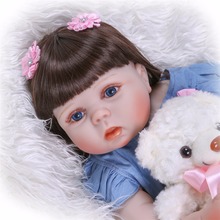 Bebés Reborn NPK de silicona, juguetes de peluche de bebé con oso, regalo real, muñeca de bebé recién nacido 2024 - compra barato