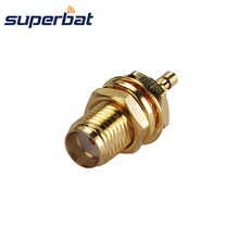 Superbat гнездовой разъем SMA для пайки кабеля RG178, 1,13 мм, 1,37 мм 2024 - купить недорого