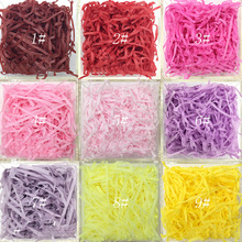 20g/bag Shredded Crinkle Paper Raffia Paper Confetti DIY Dry Straw Gifts Box Filling Material Wedding/Birthday gifts box Decor 2024 - buy cheap