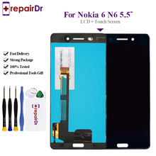 ORIGINAL 1920x1080 5.5" IPS Screen For NOKIA 6 LCD Display Touch Screen Digitizer Assembly Replacement For NOKIA 6 LCD Screen 2024 - buy cheap