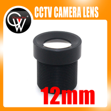 Placa de 100 unids/lote lente de 12mm lente de 25 grados CCTV lente M12 lente de tablero de cámara para cámara de seguridad CCTV 2024 - compra barato