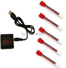 5 in 1 AC Charger usb Plug for SYMA X5hw SYMA X5hc battery RC Drone Quadcopter Spare Parts Set 2024 - buy cheap