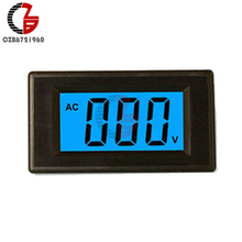 Digital Voltmeter DC 0-500V Blue Backlight LCD Display Volt Meter AC/DC 9-12V Voltage Meter Tester Monitor Meter 2024 - buy cheap