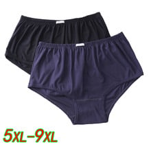 New Arrival Men's briefs Breathable Cotton plus size 8XL 9XL 150Kg Big Size underwears men Panties 2024 - купить недорого