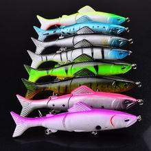 Lot 8pcs Large Fishing Lures Swimbait Crank Bait Crankbaits Tackle 12.7cm/17.63g 2024 - buy cheap