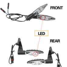 Pisca-pisca led para motocicleta, indicadores dianteiros e traseiros, para bmw r1200, gs, r, 1200 gs, adventure k1300 r, r800gs, f, 800, r, f800 r 2024 - compre barato