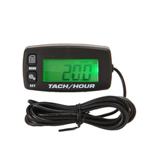 Digital Resettable Inductive Tacho Hour Meter Tachometer for Motorcycle Marine Boat Snowmobile Generator Mower.Free Shipping 2024 - buy cheap