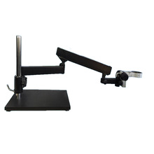 Suporte de mesa para microscópio industrial, estéreo, microscópio trinocular /binocular, articulação 2024 - compre barato