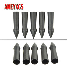 20/50pcs Archery Arrowhead Steel 65/100grain Arrow Target Tips Broadheads Fit OD7mm Arrows Shaft Hunting Shooting Accessories 2024 - buy cheap