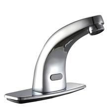Deck Mounted Chrome Color Brass Automatic Basin Faucet 2024 - buy cheap
