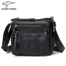 Bolsas femininas casuais de alta qualidade e pequenas, bolsa crossbody de couro macio para mulheres, bolsa de ombro com aba, 2021 2024 - compre barato