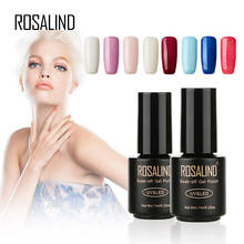 ROSALIND 7Ml Nail Gel Vernis Semi Permanent 60 Colors Soak Off UV LED Long Lasting Primer Nail Polish Lacquer Gel Varnishes 2024 - buy cheap