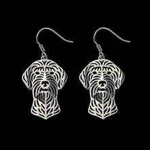 Jewelry Metal Pet Dog Earrings Wirehaired Pointing Griffon Earrings 2024 - buy cheap