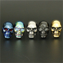 1pc New Arrival Size 8-15 Huge Skull Ring 316L Stainless Steel Cool Fashion Men 5 Color Popular Skull Ring 2024 - buy cheap